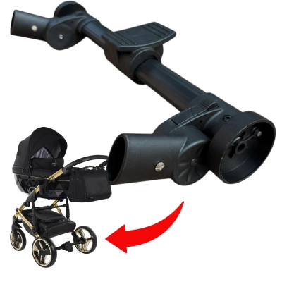 Oryginalna belka hamulcowa czarna do wózka Junama Diamond – kompletna